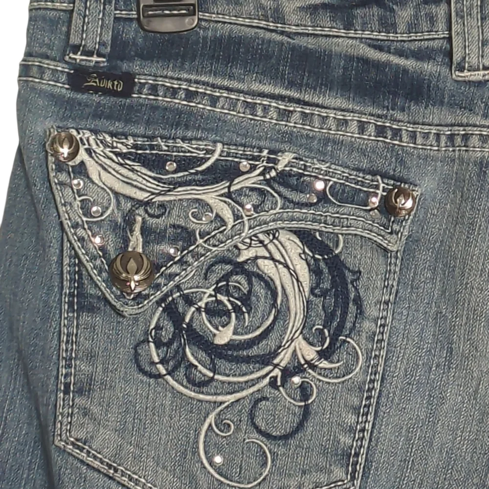 Adiktd Size 10 Embellished Bootcut Jeans Coastal Cowgirl Festival Elevated Basic